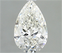 Diamante Natural 0.46 quilates, De pera , Color I, claridad VVS2 y certificado GIA