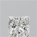 Diamante Natural 1.01 quilates, Princesa , Color I, claridad VVS2 y certificado GIA