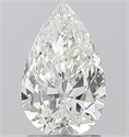 Diamante Natural 1.31 quilates, De pera , Color G, claridad VS1 y certificado GIA
