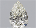 Natural Diamond 0.51 Carats, Pear with  Cut, K Color, VS1 Clarity and Certified by GIA