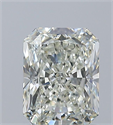 Natural Diamond 1.00 Carats, Radiant with  Cut, J Color, VS2 Clarity and Certified by GIA