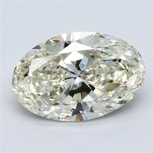 Picture of Natural Diamond 5.00 Carats, Oval with  Cut, M Color, SI1 Clarity and Certified by GIA