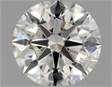 Diamante Natural 0.71 quilates, Redondo , Color H, claridad VVS2 y certificado GIA