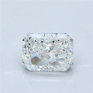 Picture of Natural Diamond 3.01 Carats, Radiant with  Cut, G Color, VVS1 Clarity and Certified by GIA