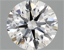 Del inventario de diamantes de laboratorio, 1.53 quilates, Redondo , Color E, claridad VS1 y certificado IGI