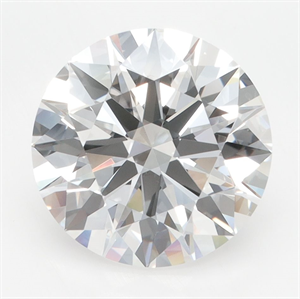 Picture of Lab Grown Diamond 4.22 Carats, Round with Excellent Cut, E Color, VVS1 Clarity and Certified by IGI