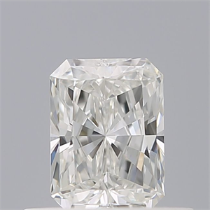 Picture of Natural Diamond 0.53 Carats, Radiant with  Cut, G Color, IF Clarity and Certified by GIA