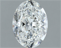 Natural Diamond 1.21 Carats, Oval with  Cut, G Color, VS2 Clarity and Certified by GIA