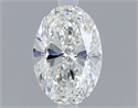 Diamante Natural 0.40 quilates, Ovalado , Color F, claridad VS2 y certificado GIA