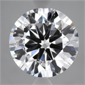 Del inventario de diamantes de laboratorio, 4.34 quilates, Redondo , Color D, claridad VVS2 y certificado IGI