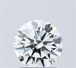 Picture of Lab Grown Diamond 1.50 Carats, Round with Excellent Cut, E Color, VVS2 Clarity and Certified by IGI