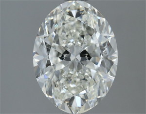 Picture of Natural Diamond 1.81 Carats, Oval with  Cut, H Color, SI1 Clarity and Certified by IGI