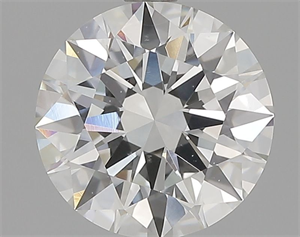 Picture of Natural Diamond 2.05 Carats, Round with Excellent Cut, G Color, VS2 Clarity and Certified by GIA