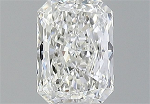 Picture of Natural Diamond 0.80 Carats, Radiant with  Cut, H Color, VS1 Clarity and Certified by GIA