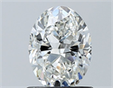 Diamante Natural 1.00 quilates, Ovalado , Color G, claridad VS1 y certificado GIA