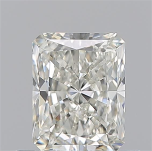 Picture of Natural Diamond 0.70 Carats, Radiant with  Cut, J Color, VVS1 Clarity and Certified by GIA