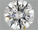 Del inventario de diamantes de laboratorio, 3.06 quilates, Redondo , Color G, claridad VS1 y certificado IGI