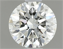 Natural Diamond 0.70 Carats, Round with Very Good Cut, I Color, IF Clarity and Certified by GIA