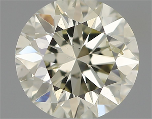 Foto Diamante Natural 0.61 quilates, Redondo , Color M, claridad SI2 y certificado IGI de