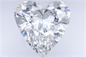Natural Diamond 2.01 Carats, Heart with  Cut, E Color, SI1 Clarity and Certified by GIA