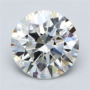 Foto Diamante Natural 1.90 quilates, Redondo , Color H, claridad VS2 y certificado GIA de