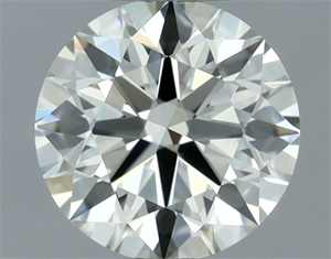 Picture of Natural Diamond 0.54 Carats, Round with Excellent Cut, M Color, VS1 Clarity and Certified by GIA