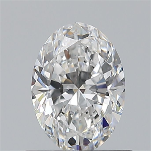 Picture of Natural Diamond 0.70 Carats, Oval with  Cut, E Color, VS2 Clarity and Certified by GIA