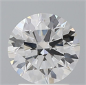 Del inventario de diamantes de laboratorio, 2.08 quilates, Redondo , Color E, claridad VS1 y certificado IGI
