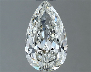 Picture of Natural Diamond 0.81 Carats, Pear with  Cut, H Color, VVS1 Clarity and Certified by GIA