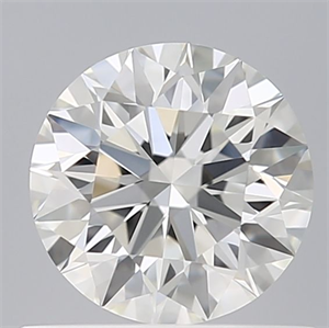 Picture of Natural Diamond 0.70 Carats, Round with Excellent Cut, F Color, VVS1 Clarity and Certified by IGI