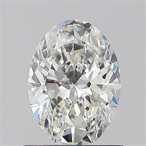 Picture of Natural Diamond 0.91 Carats, Oval with  Cut, G Color, VS1 Clarity and Certified by GIA
