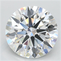 Del inventario de diamantes de laboratorio, 3.62 quilates, Redondo , Color D, claridad VVS1 y certificado GIA