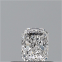Diamante Natural 0.23 quilates, Radiante , Color E, claridad VVS1 y certificado GIA