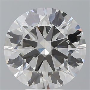 Picture of Lab Grown Diamond 6.55 Carats, Round with Ideal Cut, E Color, VVS2 Clarity and Certified by IGI
