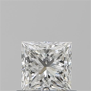 Picture of Natural Diamond 0.60 Carats, Princess with  Cut, G Color, VS1 Clarity and Certified by GIA