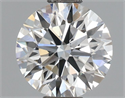 Del inventario de diamantes de laboratorio, 1.05 quilates, Redondo , Color D, claridad VVS2 y certificado IGI