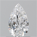 Diamante Natural 0.70 quilates, De pera , Color D, claridad VS1 y certificado GIA