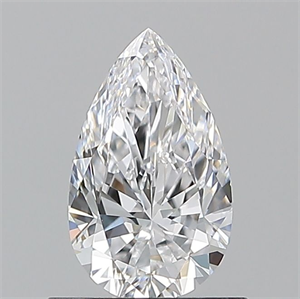 Foto Diamante Natural 0.70 quilates, De pera , Color D, claridad VS1 y certificado GIA de