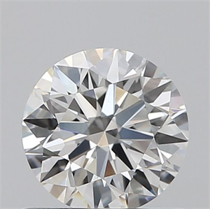 Foto Diamante Natural 0.58 quilates, Redondo , Color H, claridad VS2 y certificado GIA de