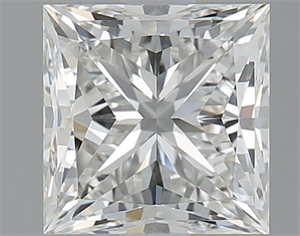 Picture of Natural Diamond 1.52 Carats, Princess with  Cut, I Color, VS2 Clarity and Certified by GIA