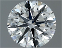 Natural Diamond 0.90 Carats, Round with Very Good Cut, G Color, VS1 Clarity and Certified by IGI