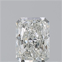 Natural Diamond 0.51 Carats, Radiant with  Cut, I Color, VS1 Clarity and Certified by GIA