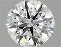 Lab Grown Diamond 2.01 Carats, Round with Excellent Cut, D Color, VVS2 Clarity and Certified by IGI