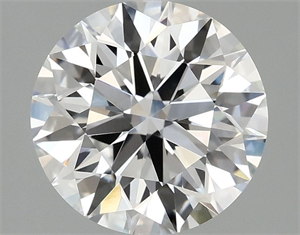 Picture of Lab Grown Diamond 2.01 Carats, Round with Excellent Cut, D Color, VVS2 Clarity and Certified by IGI