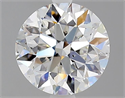 Natural Diamond 2.01 Carats, Round with Very Good Cut, F Color, SI1 Clarity and Certified by GIA