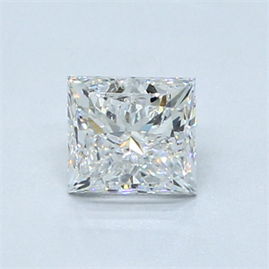 Picture of Natural Diamond 0.80 Carats, Princess with  Cut, D Color, VS1 Clarity and Certified by GIA