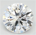 Del inventario de diamantes de laboratorio, 3.22 quilates, Redondo , Color D, claridad IF y certificado IGI