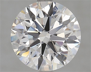 Picture of Lab Grown Diamond 2.81 Carats, Round with Excellent Cut, D Color, VVS1 Clarity and Certified by GIA