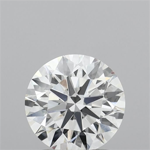 Picture of Lab Grown Diamond 1.49 Carats, Round with Ideal Cut, D Color, VVS2 Clarity and Certified by IGI