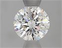 Natural Diamond 0.58 Carats, Round with Excellent Cut, F Color, SI2 Clarity and Certified by GIA